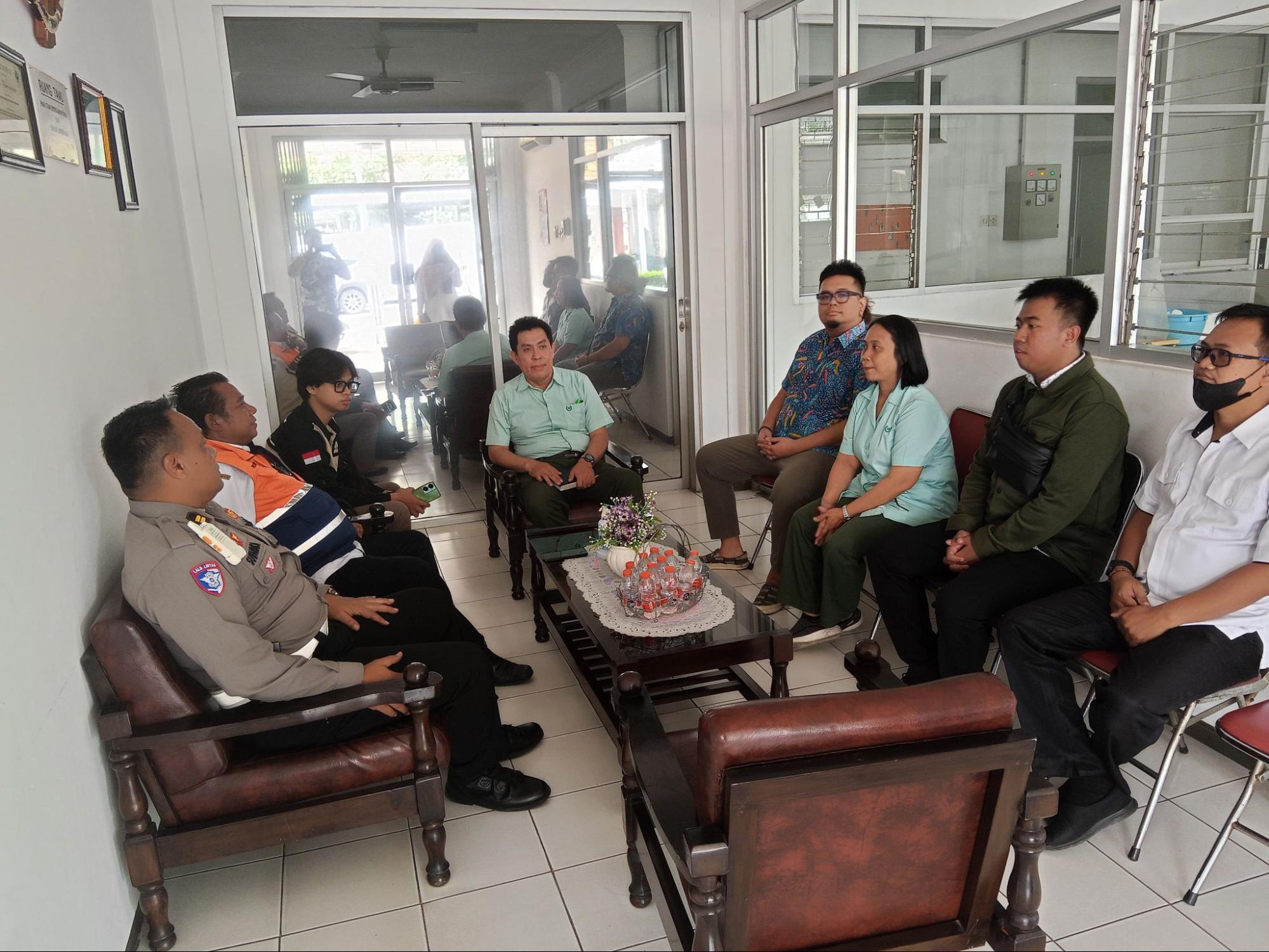 Verlap bersama dinas tim PT DNA MITRA TEKNIK