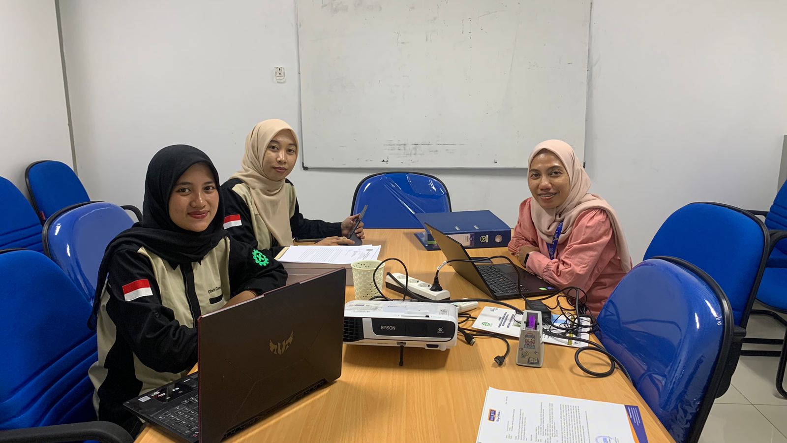 Kordinasi tim PT DNA MITRA TEKNIK